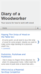 Mobile Screenshot of diaryofawoodworker.com