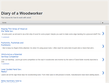 Tablet Screenshot of diaryofawoodworker.com